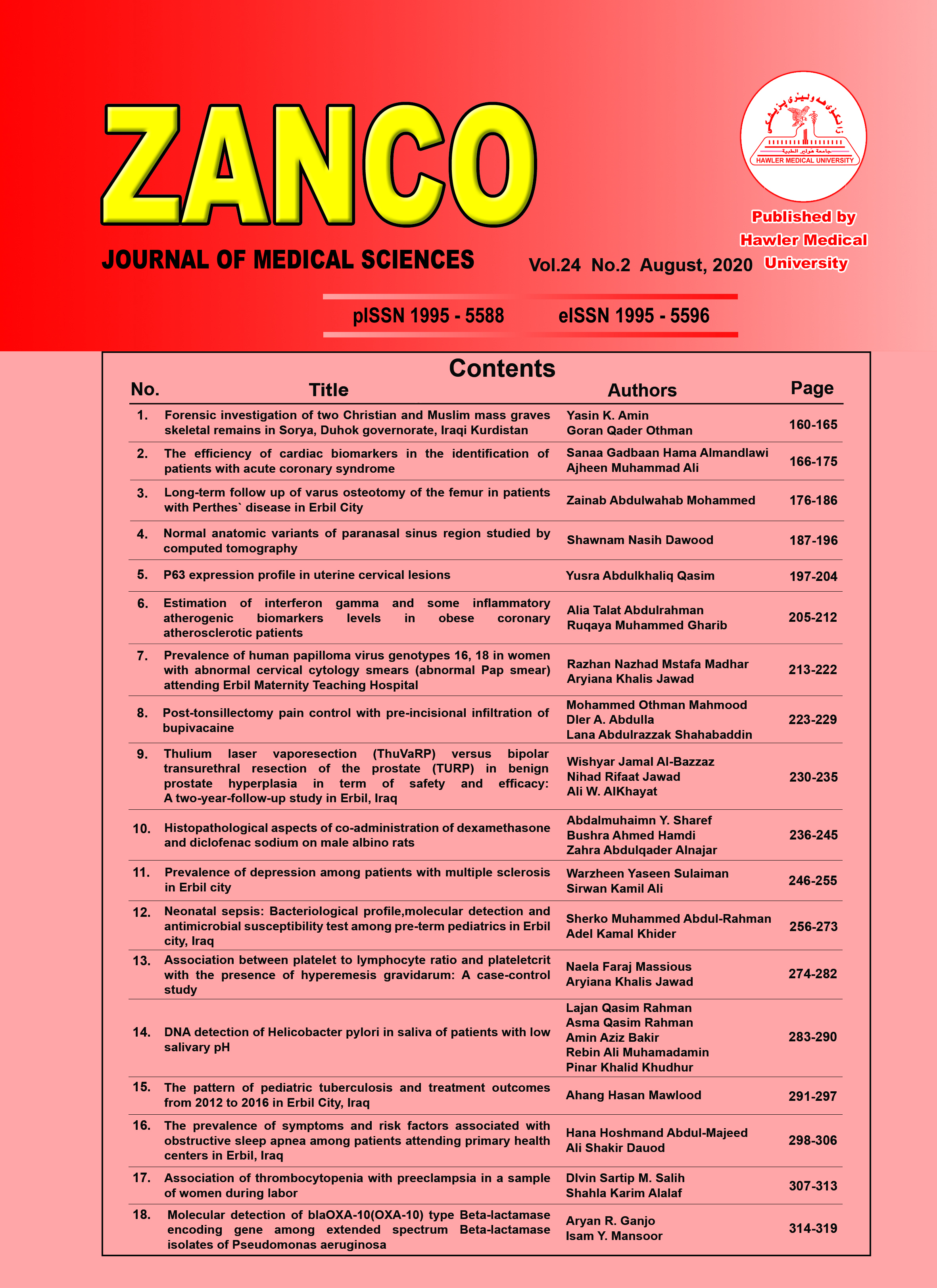 Zanco Journal